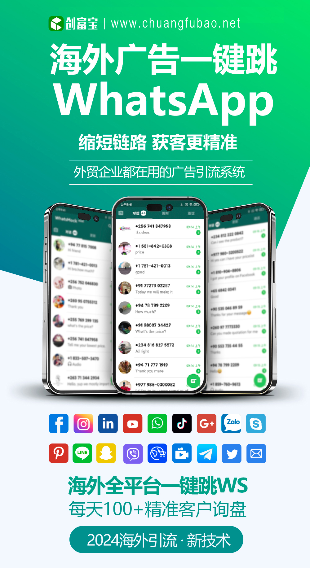 创富宝-横空出世助力企业和个人自动化引流自动化拓客打造个人IP和企业品牌将成为AI新时代引流拓客的超级工具(图1) 创富宝-横空出世助力企业和个人自动化引流自动化拓客打造个人IP和企业品牌将成为AI新时代引流拓客的超级工具(图1)
