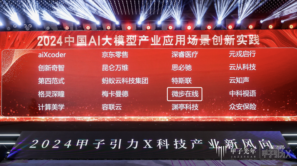 微步在线中国AI大模型产业应用场景创新实践”榜单-中国网(图1) 微步在线中国AI大模型产业应用场景创新实践”榜单-中国网(图1)